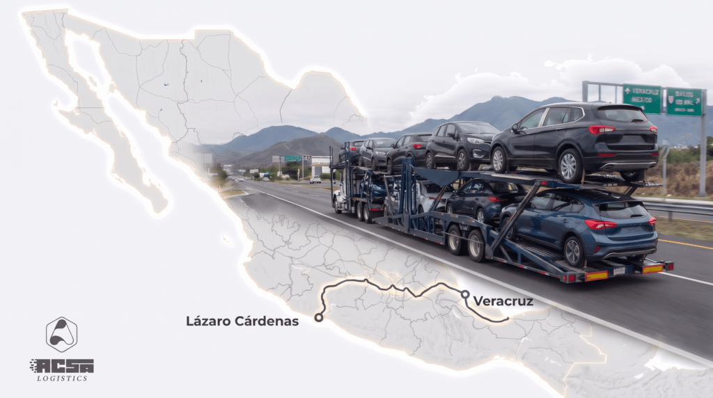 ruta Veracruz-Lázaro Cárdenas